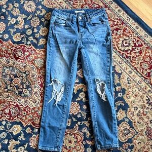 Stylish Kids' Blue Ripped Jeans